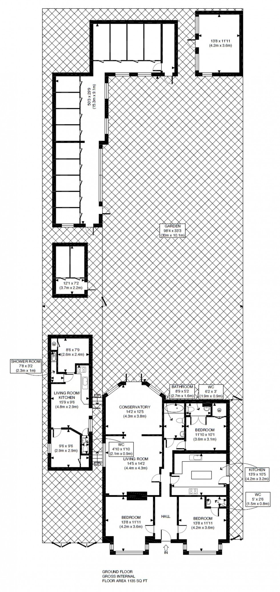 Floorplan for Frederick Road, Rainham, RM13