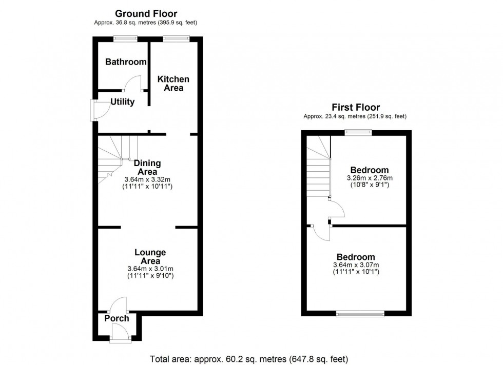 Floorplan for Shakespeare Road, Romford, RM1