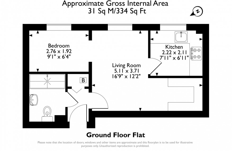 Floorplan for Kidman Close, Gidea Park, RM2