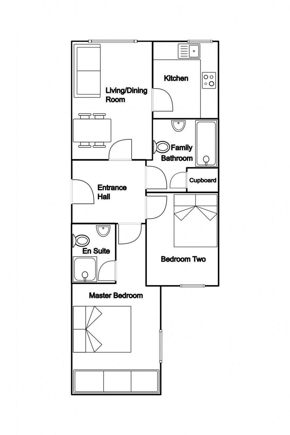 Floorplan for Kidman Close, Wellington House Kidman Close, RM2