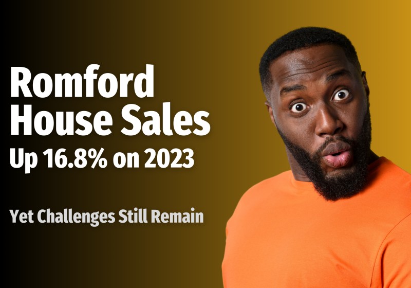 Romford House Sales Up 16.8% on 2023 –  Yet Challenges Still Remain   