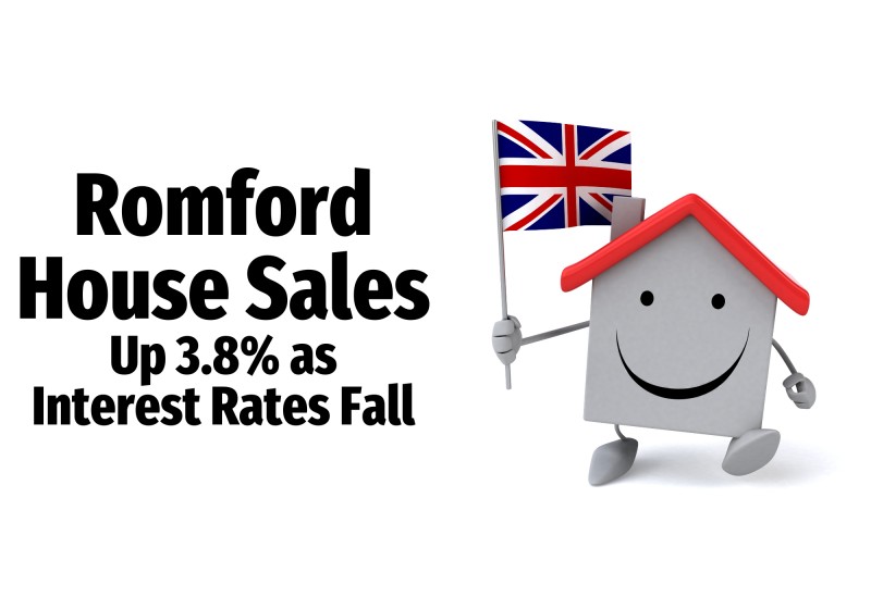 Romford House Sales Up 3.8% as Interest Rates Fall